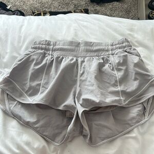 i’m selling grey Lululemon hottie hot shorts